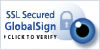 SSL Secured &ndash; Global Sign